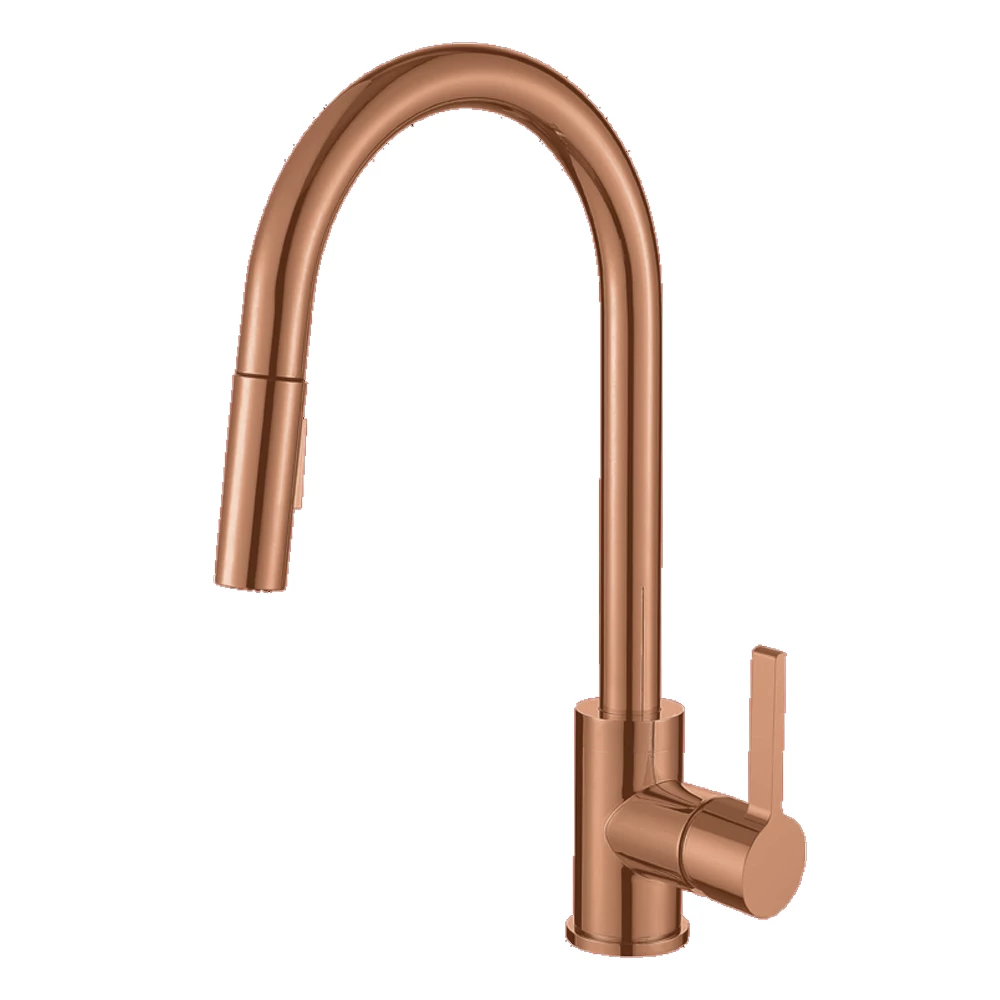 Pearl® Kitchen Faucets AMELIA Rose Gold Kitchen Faucet 3 Pearl® Kitchen Faucets AMELIA Rose Gold Kitchen Faucet
