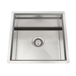 Pearl® CUVI - CITY - 16 Gauge Single Bowl Stainless Steel Kitchen Sink System