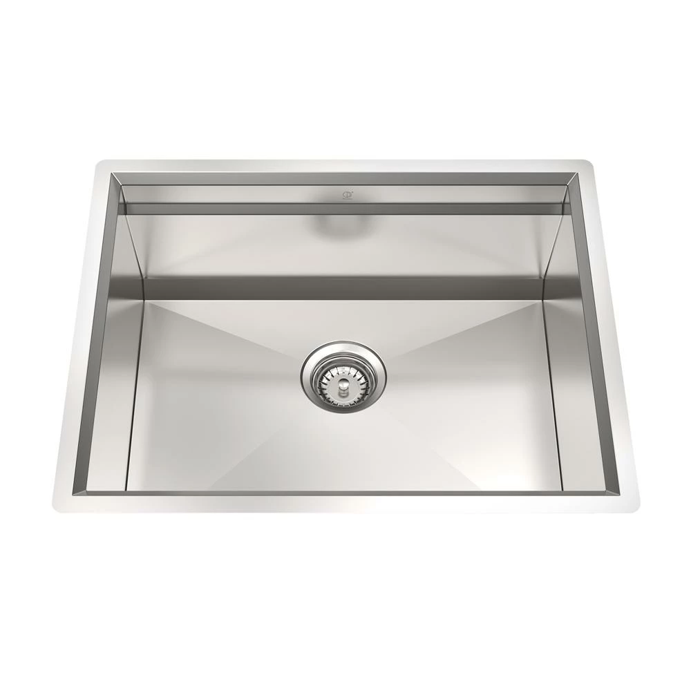 Pearl® CUVI - METRO - 16 Gauge Single Bowl Stainless Steel Kitchen Sink System 3 Pearl® CUVI - METRO - 16 Gauge Single Bowl Stainless Steel Kitchen Sink System