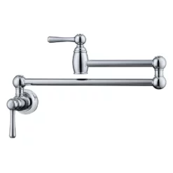 Pearl® Kitchen Faucets DARREN Chrome Kitchen Pot Filler