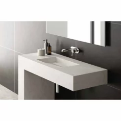 COSENTINO Equilibrium 1 Single Bowl One-piece Vanity Sink COSENTINO INTEGRATED VANITIES