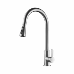 Pearl® SASHA Brushed Stainless Steel Kitchen Empire Faucet