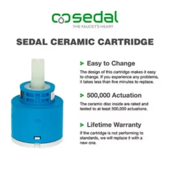 Pearl® JULIENNE Chrome Kitchen Faucet