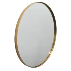 PEARL Canada Decorative Mirrors ISLA 30" Champagne Gold Decorative Mirror