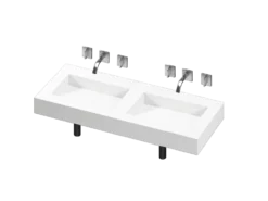 COSENTINO Armony 2 Double Bowl One-piece Vanity Sink COSENTINO INTEGRATED VANITIES 18 COSENTINO Armony 2 Double Bowl One-piece Vanity Sink COSENTINO INTEGRATED VANITIES