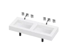 COSENTINO Armony 2 Double Bowl One-piece Vanity Sink COSENTINO INTEGRATED VANITIES 23 COSENTINO Armony 2 Double Bowl One-piece Vanity Sink COSENTINO INTEGRATED VANITIES