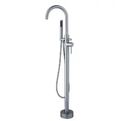 Pearl® Shower Systems MARIE Chrome Free-standing Roman Tub Filler Faucet