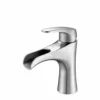 Pearl® Bathroom Faucets NORA Brushed Stainless Steel Vanity Empire Faucet