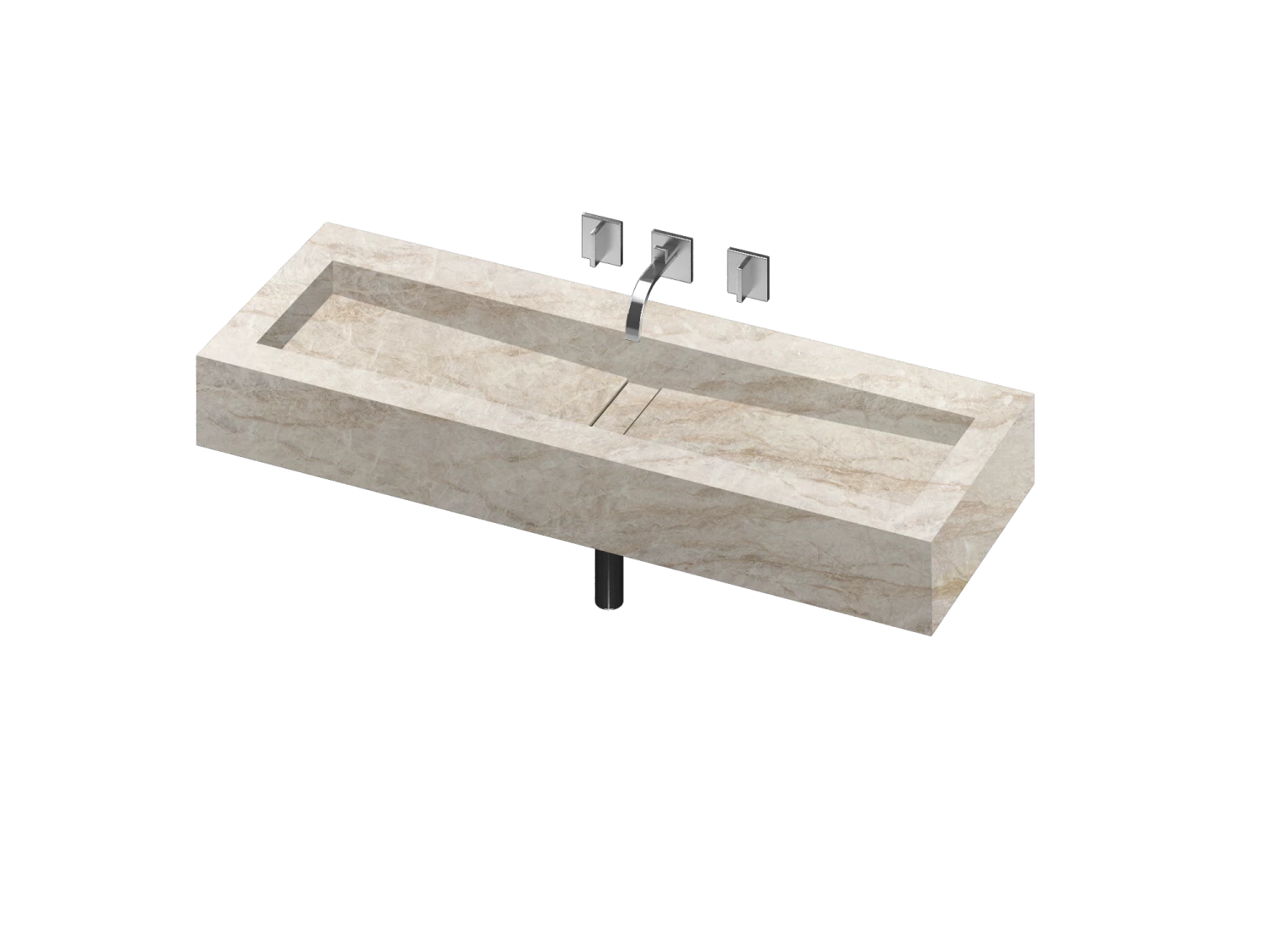 COSENTINO Reflection 1200 Single Bowl One-piece Vanity Sink COSENTINO INTEGRATED VANITIES 7 COSENTINO Reflection 1200 Single Bowl One-piece Vanity Sink COSENTINO INTEGRATED VANITIES