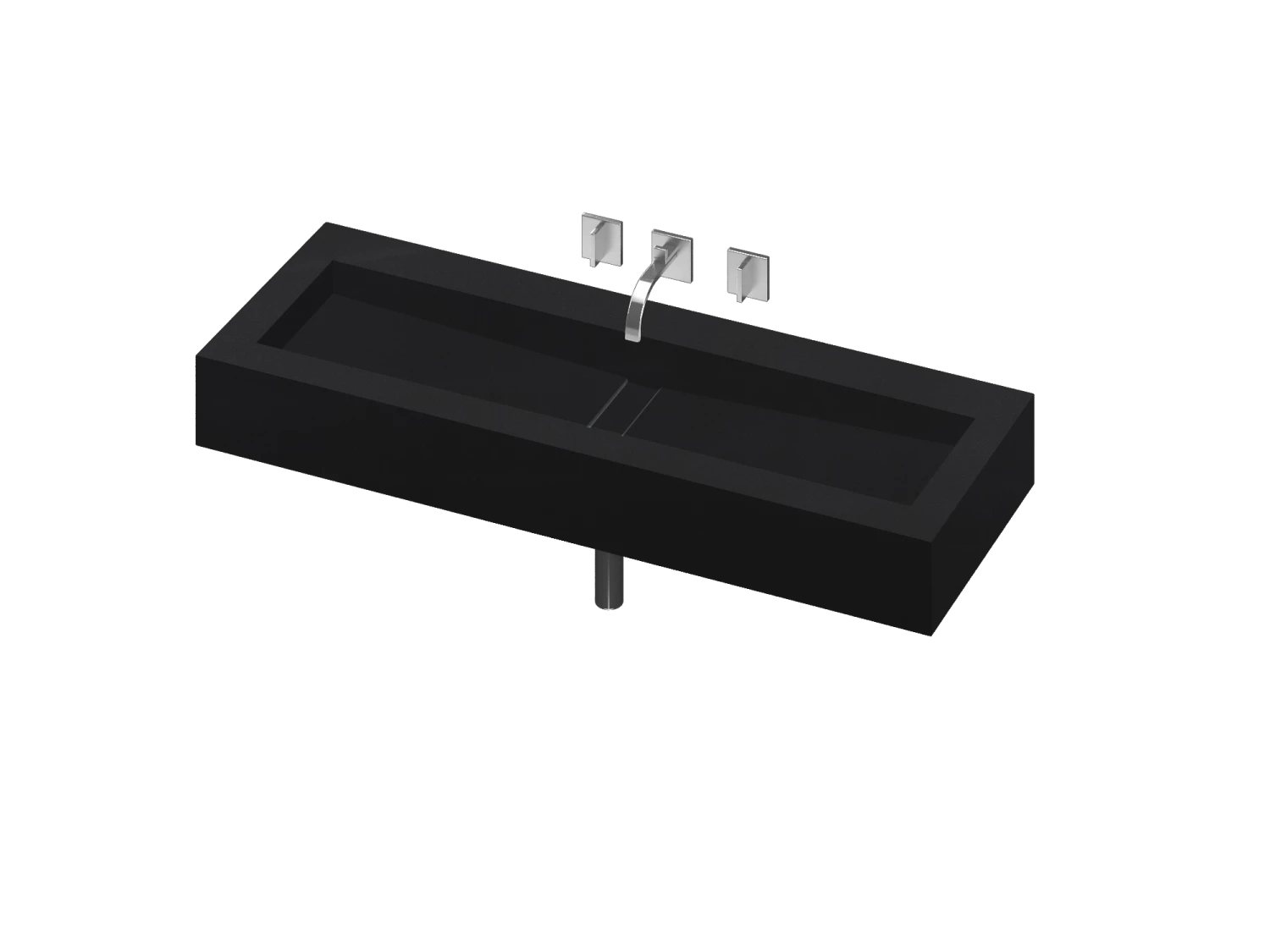 COSENTINO Reflection 1200 Single Bowl One-piece Vanity Sink COSENTINO INTEGRATED VANITIES 8 COSENTINO Reflection 1200 Single Bowl One-piece Vanity Sink COSENTINO INTEGRATED VANITIES