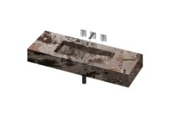 COSENTINO COSENTINO INTEGRATED VANITIES Reflection 490 Single Bowl One-piece Vanity Sink