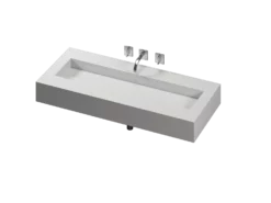 COSENTINO Silence 1200 Single Bowl One-piece Vanity Sink COSENTINO INTEGRATED VANITIES