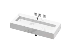COSENTINO Silence 1200 Single Bowl One-piece Vanity Sink COSENTINO INTEGRATED VANITIES