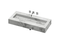 COSENTINO Silence 1200 Single Bowl One-piece Vanity Sink COSENTINO INTEGRATED VANITIES
