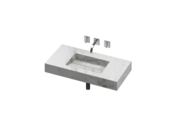 COSENTINO COSENTINO INTEGRATED VANITIES Simplicity 1 Single Bowl One-piece Vanity Sink